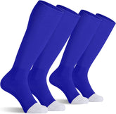 2/3 Pack Baseball Soccer Softball Socks for Youth & Adult Multi-Sport Tube Socks